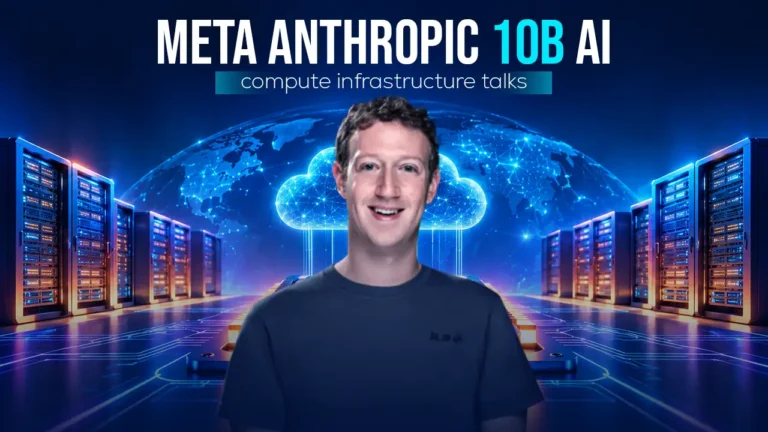 Inside the $10B Infrastructure Talks Between Meta and Anthropic as Compute Scarcity Bites