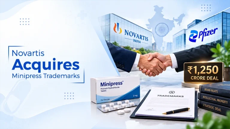 Novartis India Snaps Up Pfizer’s Minipress Trademarks in ₹1,250 Crore Strategic Deal